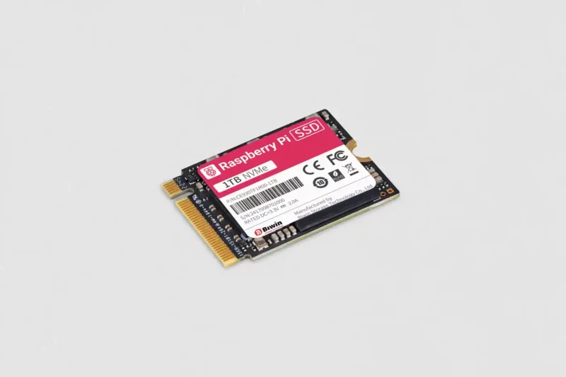 Официальный SSD-накопитель Raspberry Pi 1 ТБ NVMe (M.2)